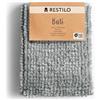 RESTILO Tappeto Bagno Antiscivolo 50 x 70 cm Tappetino da bagno super assorbente Grigio Bati
