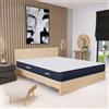 UpNap Iride | Materasso Matrimonilae Francese 135 x 190 Molle Insacchettate e Memory Foam | Altezza 30 cm | Anallergico e traspirante | Dispositivo Medico Classe 1 | Prodotto in Italia