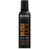 LOGAN Schiuma con texture mousse per ricci perfetti e senza intaccatura SYOSS ricci flex 200 ml.
