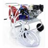 AgriEuro TOP-LINE Kit motopompa irrorazione con carrello - Pompa Comet MC25 motore Honda GP160