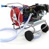 AgriEuro TOP-LINE Kit motopompa irrorazione con carrello - Pompa Comet APS41 motore Loncin G160F