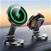 JOYROOM Supporto Telefono Auto da 15W con Funzione di Ricarica [Rotazione Doppia Lato] Caricatore Wireless Auto per Cruscotto, Magsafe Supporto Magnetico per iPhone 17 16 15 14 13 Pro Max Plus