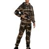 Generico Tuta Uomo Completa Invernale Militare Tuta Felpata 2 Pezzi Pantaloni Tuta Uomo Completo Tuta in Casa Felpa con Cappuccio Tuta Sportiva Jogging Suit Palestra Fitness