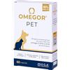 OMEGOR Pet Omega 3 per Cani e Gatti con EPA e DHA da Olio di Pesce Purificato - 60 Capsule di Omega3 IFOS Certificato per la Salute del Pelo e delle Articolazioni del tuo Pet