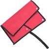 SHINEOFI Rotolo Borsa Sospesa Per Utensili Piccolo Marsupio Borse e Borse Portautensili Organizzatori Di Chiavi Borsa Porta Attrezzi Piccola Bustina Di Strumenti Rosso Panno Oxford