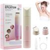 HASAIKA® Rasoio Elettrico Donna, 2 in 1 Rasoio depilazione intima, Rasoio elettrico per peli delle ascelle, peli delle gambe e peli delle braccia da donna (Rosa)