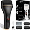 iMoebel Rimozione calli Elettrico Professionale Calli Rimozione con Indicatore LED e Luce Ricaricabile Pialla Calli Piedi Raschietto Foot Callus Remover per Calli Pelle Morta Cura del Piede Nero