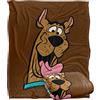 LOGOVISION Scooby Doo! Scooby Happy Coperta super morbida al tatto setoso - 152 x 127 cm