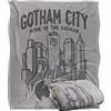 LOGOVISION Batman The Gotham City Coperta super morbida al tatto setoso - 152 x 127 cm