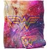 LOGOVISION Wonder Woman Wonder Galaxy Coperta super morbida al tatto setoso - 152 x 127 cm