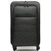 MISAKO Valigia in tessuto Grande da Viaggio estri Nero Unisex - Bagaglio elegante morbido semirigido di80L 68 X 45 X 25 cm di 4 ruote