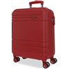 MOVOM Galaxy Cabin - Set di valigie, in ABS, un materiale resistente e leggero, serratura laterale a combinazione sulla valigia per viaggiare in sicurezza, Beige, 40 x 55 x 20 cm, Valigia Cabina