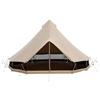 CanvasCamp Sibley 500 Apex: lussuosa tenda glamping per 8 persone, impermeabile, XXL e avventure all'aria aperta, tenda in cotone per 6-8 persone, tenda a campana, tenda di lusso durevole in cotone