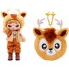 Na! Na! Na! Surprise Cosy Series,DONNIE RANGER,Bambola di peluche ispirata alle renne,Da collezionare,Età: 5+ anni, 119371EUC, 1 pezzo, modelli assortiti