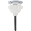 Operitacx Serbatoio Dell'Acqua Wc Maniglie Accessori Wc Maniglia Con Pulsante Di Scarico Superiore Sedile Wc Universale Pompa Per Wc Pompa Per Scarico Dell'Acqua Pulsante Del Serbatoio Del