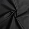 designers-factory - Tessuto 100% cotone popeline - Venduto al pezzo - Stoffe di cotone tinta unita - stoffa al metro 100% cotone (3m x 1m46 - Nero)