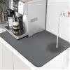 AetherAurora Tappetino Scolapiatti Assorbente Super Assorbente Scolapiatti Da Lavello | 40 x 60cm Tappetino Scolapiatti Da Lavello Asciugatura Rapida per Macchine Da Caffè, Cucine, Lavandini e Bagni