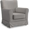 MASTERS OF COVERS Fodera di Ricambio per Poltrona IKEA Ektorp Jennylund, Ektorp Jennylund Copripoltrona, Fodera Poltrona Jennylund, Jennylund Fodera, 78 cm x 85 cm x 84 cm (Grigio, Cotone)