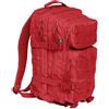 Brandit US Cooper - Zaino grande, 40 litri, disponibile in diversi colori, Colore: rosso, L, Rucksack