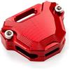 CCYYMOWOK Moto Protezione Custodia Copertura per Chiave in alluminio per Kawasaki Z900 Z650 Ninja 650 500 1000 Versys650 2017-2024 Z400 Z500 Ninja400 Ninja500 SE Eliminator 500 Accessori (Rosso)