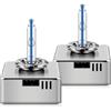 Erato D5S Lampadine per fari allo Xeno HID 8000K 35W Lampada a scarica Bianca Diamante Abbagliante 12V Lampada di Ricambio allo Xeno Lampada di Ricambio HID per Auto Impermeabile, 2 pz
