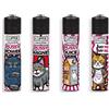 Clipper ACCENDINI CLIPPER MICRO PUSSYCAT + BW+LB - BOX 48 Accendini Ricaricabili