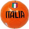CUCUBA Pallone da Calcio Italia da Allenamento o Partita Colore Arancione con Scudetto Tricolore Misura 5