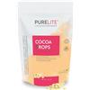 PURELITE Cocoa Drops bianco 450g, gocce di cioccolato bianco senza zuccheri aggiunti con eritritolo e stevia senza retrogusto, con il 70% di calorie in meno