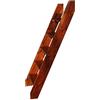 WYBB Scaletta Scala per Letto Scala Resistente Marrone del Letto Gemellato, Scale a Soppalco in Legno A 2/3/4/5 Gradini, Dormitorio Universitario Camera a Castello Biblioteca Scala Letto a Castello Vintage
