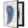 POCHY Scatola Del Contatore Elettrico Coperchio Decorativo, Contatore Della Quadro Copri Quadro Elettrico Decorativo Appeso, Nascondi Contatore(B,35X45CM/13.7x17.7in)