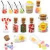 AolKee mini cibo, Miniatura Food Drink, Miniatura Bambole Casa Accessori Alimentari Per La Casa Bambole Cibo Domestico, Pretend Play Set Cibo, Mini Giocattolo Alimentare per Barbie Bambola Casa