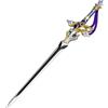 damdos Spada Clorinde F-Star per Halloween, 104 cm, spada con una mano sola, per cosplay, giochi di ruolo, regalo di compleanno