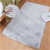 ORINOVA Tappeto Camera da Letto Grigio 60x90 cm Salotto Morbido Piccolo Tappeto Moderno Lavabile Rettangolare