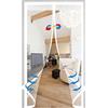 BTCCL Zanzariera Magnetica,Traspirante Totalmente Magnetica Zanzariera Chiusura Automatica,Anti Insetti Zanzariere Facile Da Installare,Per Corridoi Patio- White-c|| 120x235cm(47x92inch)