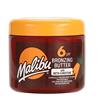 Malibu Sun SPF 6 Burro abbronzante abbronzante per il corpo con beta carotene, resistente all'acqua, fragranza di cocco tropicale, 300 ml