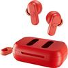 Skullcandy Dime Auricolari Wireless In-Ear con Microfono, 12 Ore di Autonomia, Compatibili con iPhone, Android e Dispositivi Bluetooth - Rosso