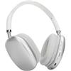 AUDALA Cuffie Wireless Bluetooth Over Ear Senza Fili Grandi con Microfono Musica Stereo HiFi per Gaming Sport Palestra TV PC Telefono 28 Ore di Riproduzione(Argentato)