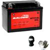 MOTO SPORT MONDO COMPATIBILE CON ZONTES E-350 350 anno dal 2022 al 2022 BATTERIA YTZ12S MALOSSI IN GEL MTZ12S GIA' PRONTA ALL'USO ATTIVA BATTERIE 11 AH AMPERE 12 VOLT PER MOTO SCOOTER
