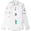 Desigual Cam_Santi T-Shirt, Bianco, M Uomo