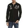 RED BRIDGE Redbridge - R-2130, Camicia casual da uomo, manica lunga, regular fit, Nero (Schwarz (Black)), 2XL