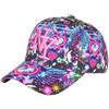 Hip Hop Honour Berretto da bambino con cuori rosa, stile galassia, 7 a 12 anni, taglia unica, colore: rosa