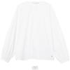 Tommy Hilfiger Donna Blusa V-Neck Balloon Blouse Scollo a V, Bianco (TH Optic White), 54