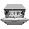 LGI INCASSO Lgi Lavastoviglie a Incasso QUADWASH DB597TXS Noble Steel