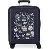 Disney Valigia cabina Disney 100 Special Shine Mickey Comic Blue 40x55x20 cm ABS rigido Lucchetto TSA integrato 38,4 L 2,82 kg Bagaglio a mano 4 doppie ruote