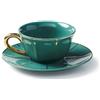 Bitossi Home Vintage Tazza the con piatto Verde Bitossi Home