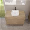 evineo ineo5 evo mobile La: 100 cm con 2 scomparti estraibili, ineo7 lavabo La: 37,5 cm bianco,, BE0958OA+BE0964OA+BE0940WH, ineo7; ineo5 evo [Mobili da Bagno > Mobili con Lavabo Integrato]