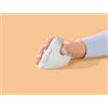 Logitech - Lift Vertical Ergonomic Mouse-off White/pale Grey