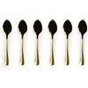 Excelsa Gold Set 6 Cucchiaini da Caffè, Acciaio INOX, 14.5 cm