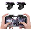 Newseego PUBG Mobile Game Trigger, PUBG Mobile Phone Trigger L1R1 Armor Style Colorful Pubg Game Trigger Spara Joystick di Controllo Sensibili Aim & Fire Game Pulsante Telefono per PUBG