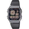 Casio Vintage Nero Orologio Uomo trendy cod. A130WEGG-1AEF